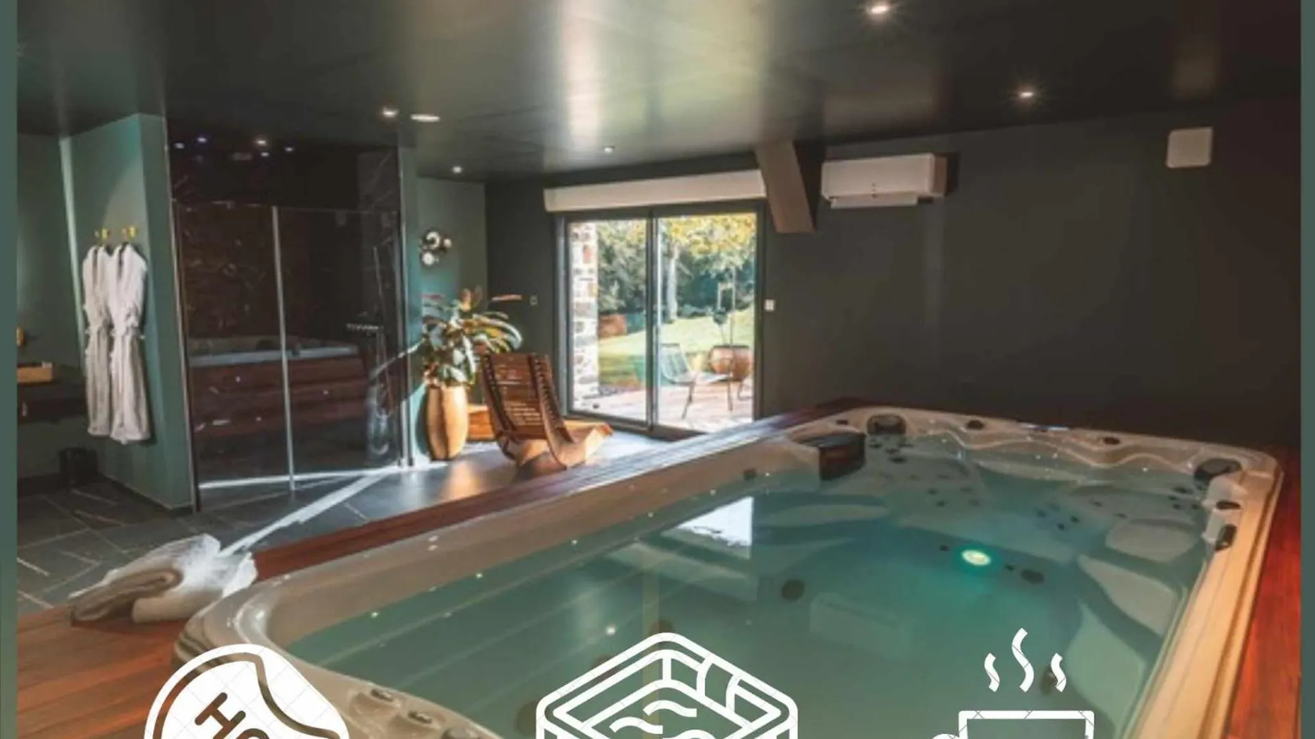 Love Gite Avec Spa Nage Privatif Et Espace Coquin - Le Secret De L'Elixir Argentré-du-Plessis Appartamento